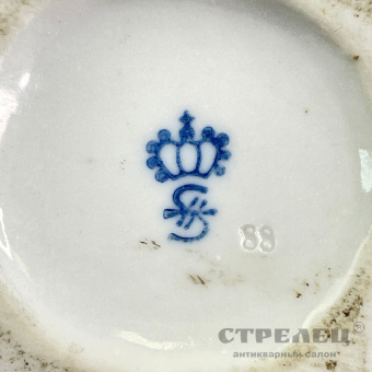 фото — фарфоровый солдатик «английский офицер 1815». германия